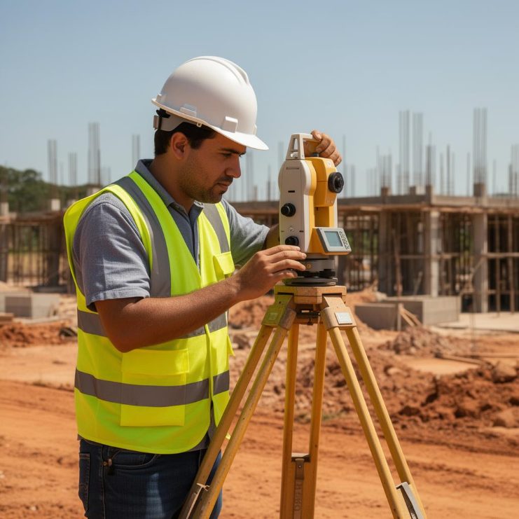 Técnico em Agrimensura: profissional atuando na área