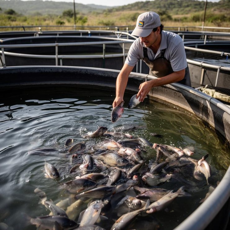 Técnico em Aquicultura: profissional atuando na área
