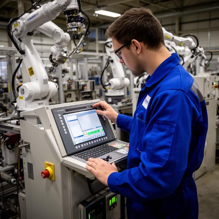 Técnico em Automação Industrial: profissional atuando na área