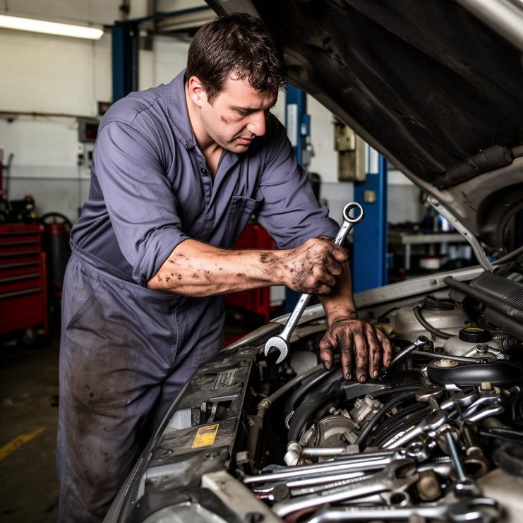 Técnico em Mecânica: profissional atuando na área