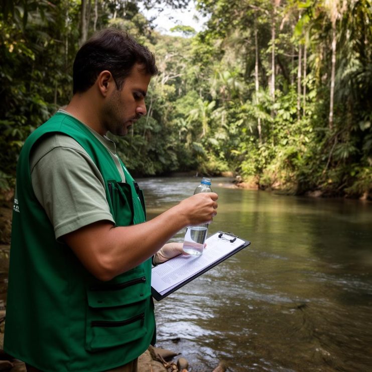 Técnico em Meio Ambiente: profissional atuando na área