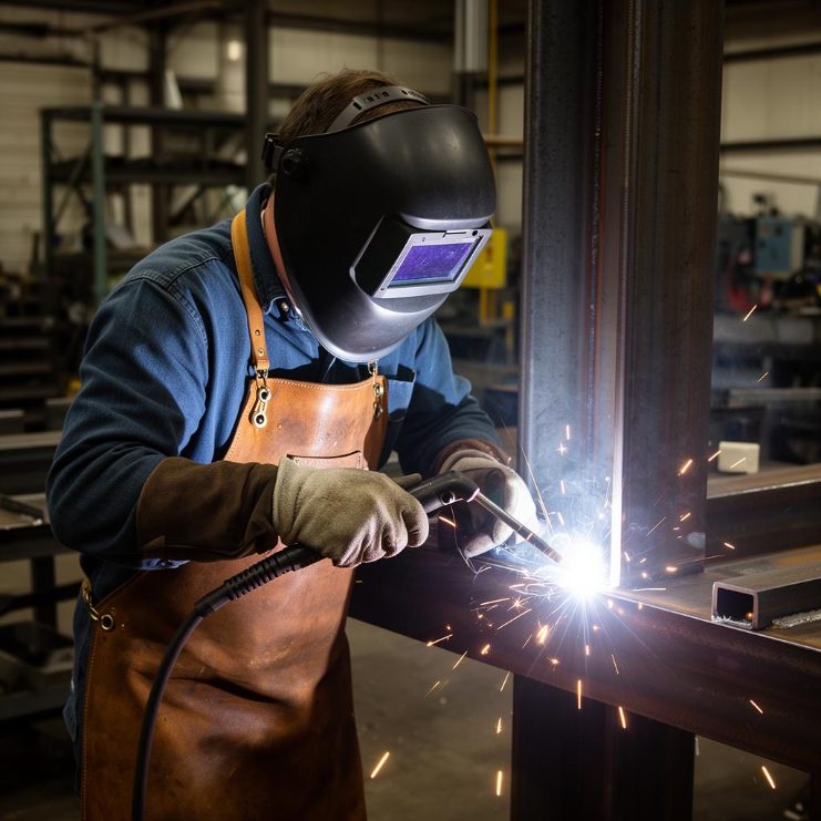 Técnico em Soldagem: profissional atuando na área