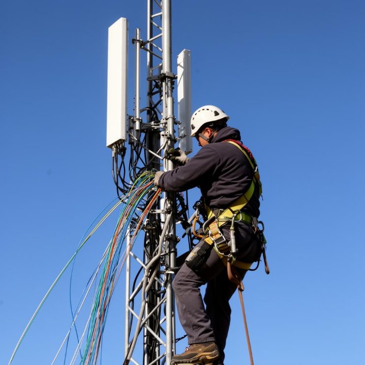 Técnico em Telecomunicações: profissional atuando na área